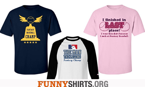 Fantasy Baseball Shirts