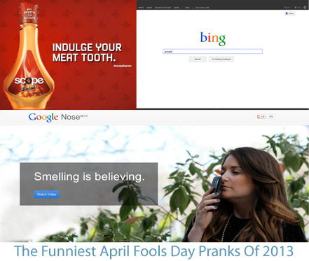 Best April Fools Pranks 2013