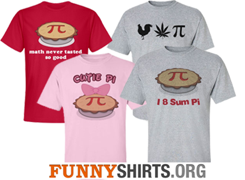 Pi Day Shirts