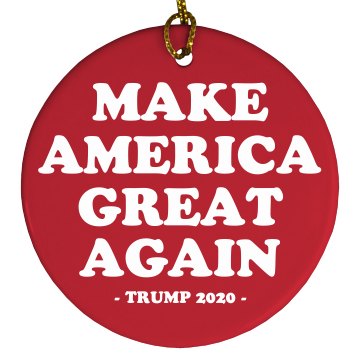 Make America Great Again Ornament