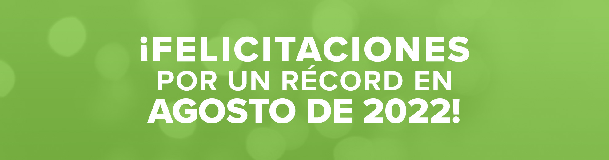 Record Breaking Month 2022