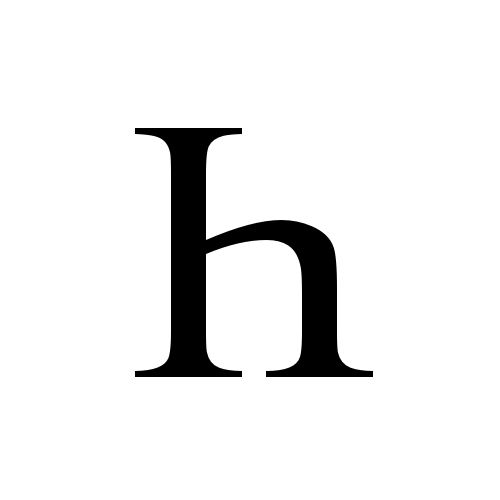 Һ cyrillic capital letter shha Times New Roman, Regular Graphemica