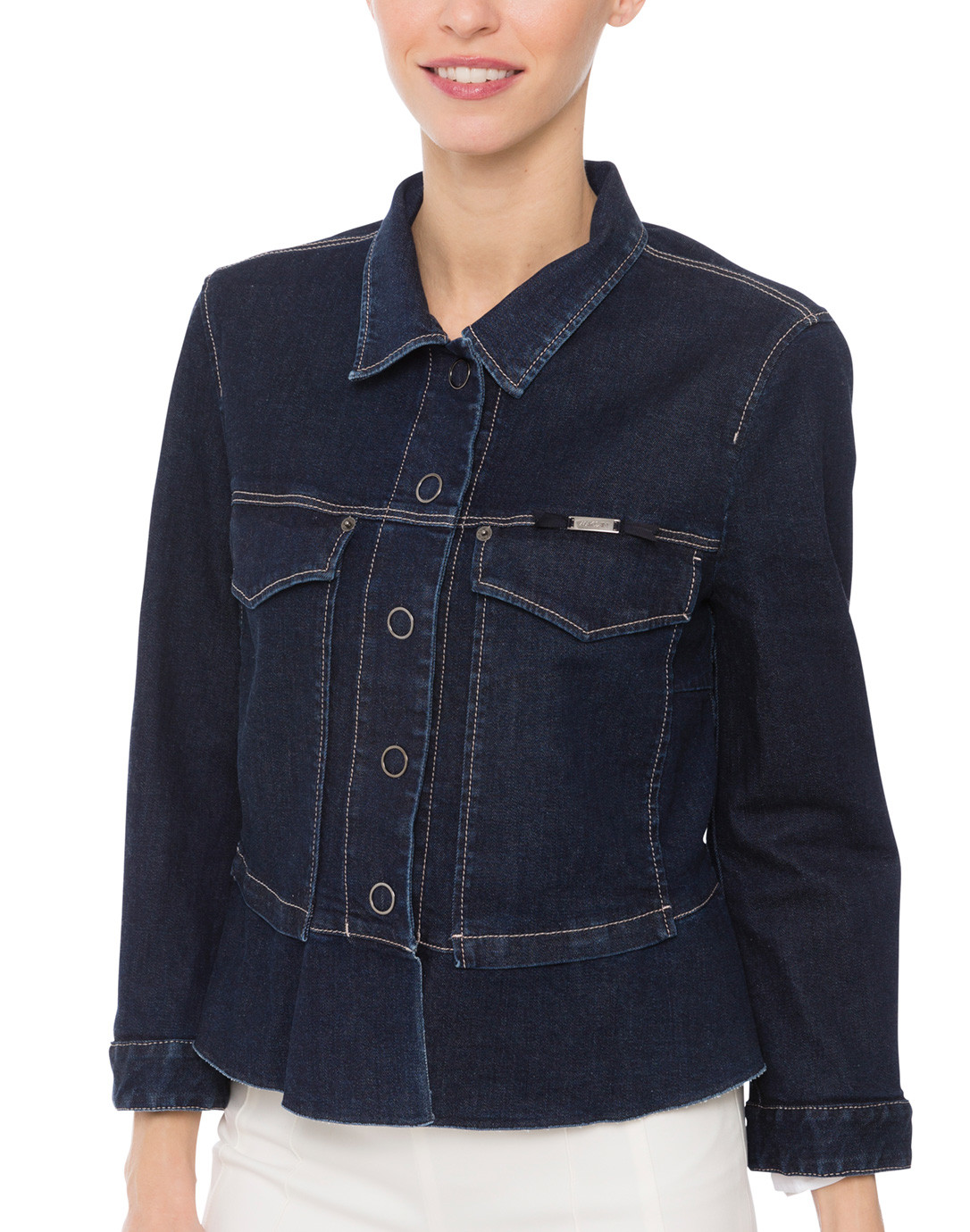 Vintage Indigo Denim Jacket Marc Cain Halsbrook