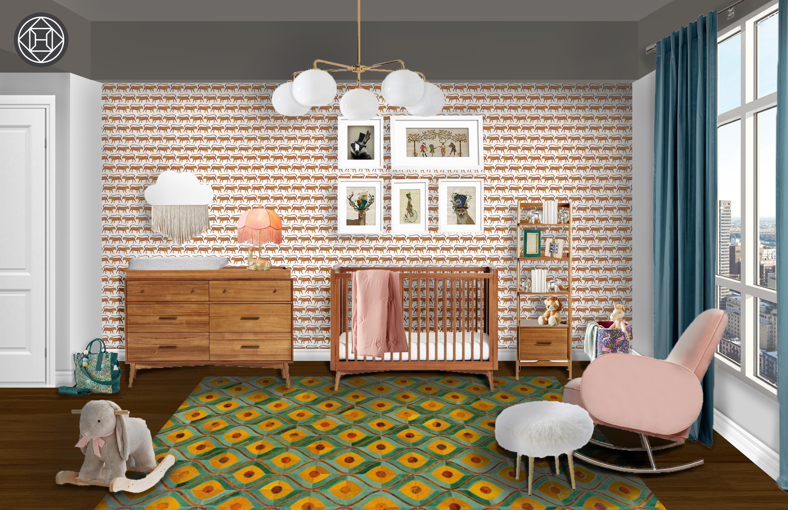 west elm mid century convertible crib