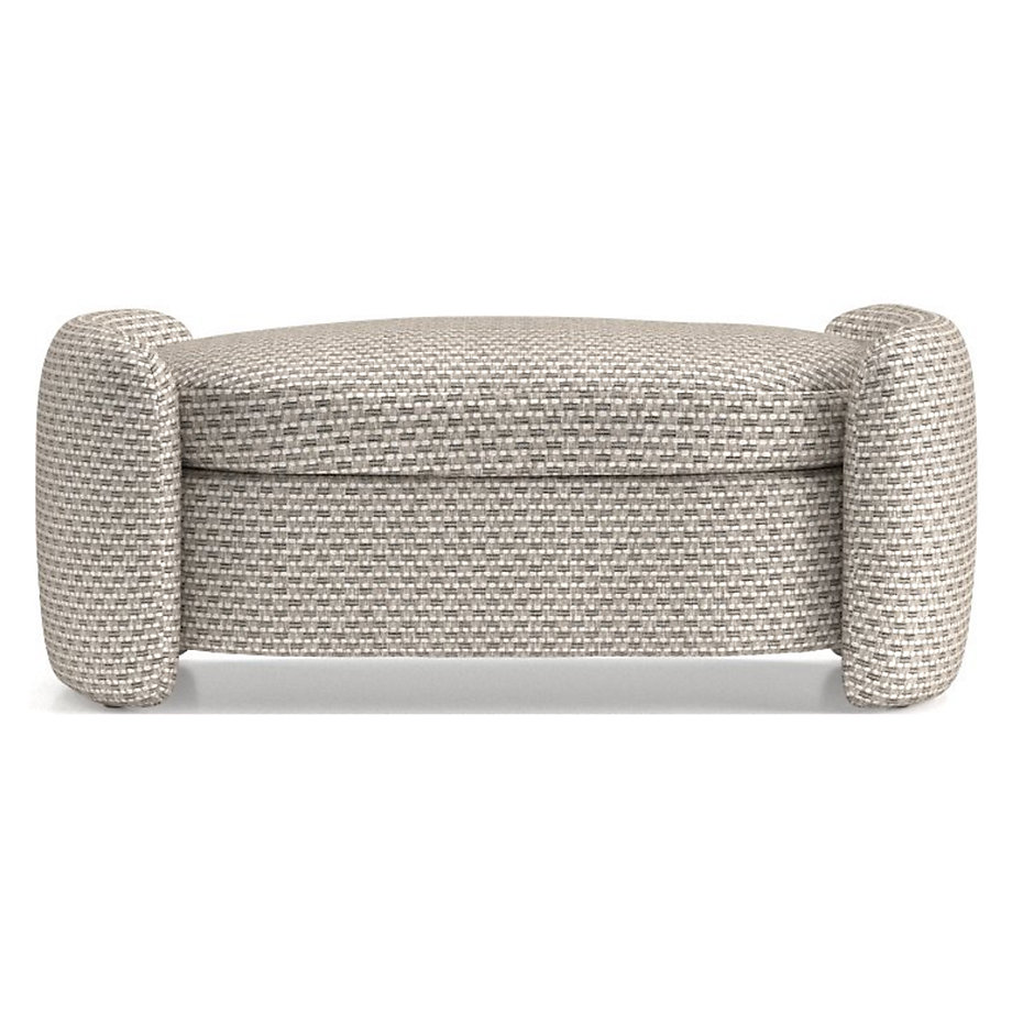 Fernie 48" Storage Bench Crate and Barrel Havenly