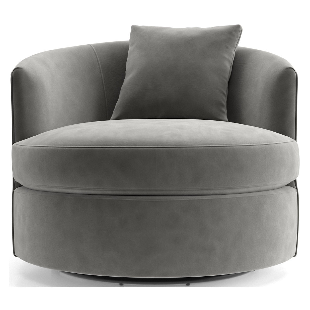 Tillie Swivel Chair Crate and Barrel Havenly
