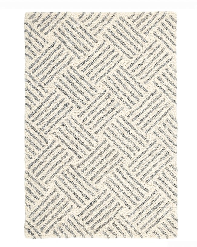 Layers Hand Hooked Wool Rug - Dash and Albert | Havenly