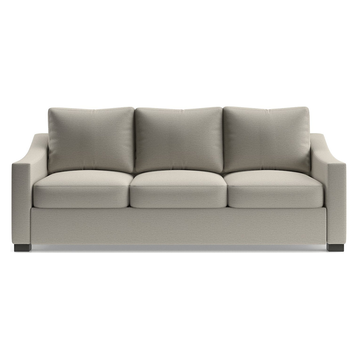 Fuller King Slope Arm Sleeper Sofa Crate and Barrel Havenly