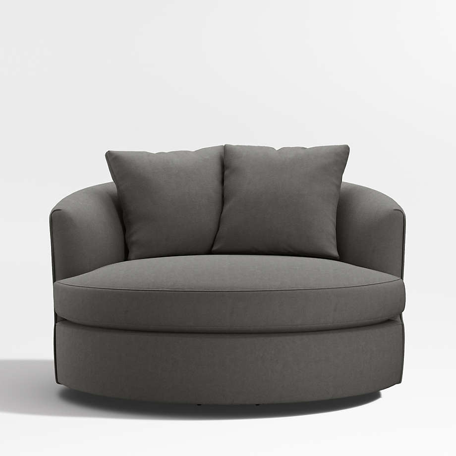 Sinuous Right Arm Chair by Athena Calderone Crate and Barrel
