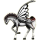 Riding pegasus Arabian Horse Dun