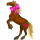 Riding Horse Selle Français Strawberry roan