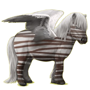 Pegasus pony Shetland Chestnut