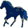 Riding Horse Irish Hunter Light Gray