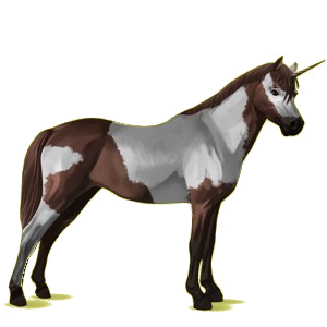 Jednorożec kuc Walijski kuc górski Kasztanowatodereszowata