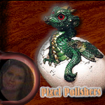 Pixel Polisher and her dragon, :-) by PixelPolisher