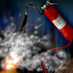 no more fire!! by kirbyUFO