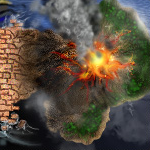 it's a volcano ok?? props to mi-chan for the idea! by kirbyUFO
