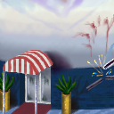 chainsaw and low rent hotel by raganaga