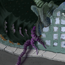 Somthing really sick happens behind this wall by Damien_Dark