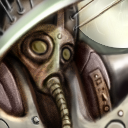 A masked space pilot samurai loonie is having a hard day by iamall
