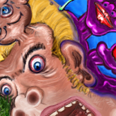 this guy got hit with an ugly stick by GRRR