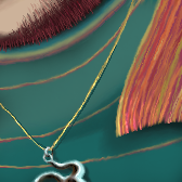 hmmm... Bonzo the chimp wearing a wig and a bling bling by raganaga