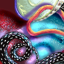 snakey things in space by raganaga