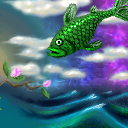 flying feesh by raganaga