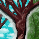 Bit rushed, rather pleased with the snail though, tell me if you see it. by gamma