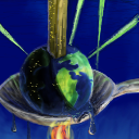 melting earth by 111
