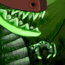 Hope this is good enough for a main quilt...."Don't eat me alive" by renee