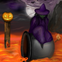 alone on halloween by virtue1