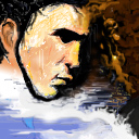 sometimes i actualy smile..,. :-) by heinzon