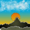 mental block = sunset by LANkrypt0