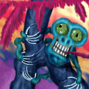 Radioactive Fallout at the Beach by Essobie