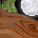 eh, not so happy with this one, I rushed it... the tile I was given was a little hard to work with by doodle