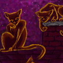 and my theme is... cats. Or possibly demon monkeys it depends on who you ask by miskate