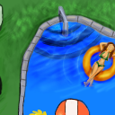 the pool by Freeek