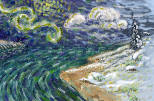 shoreline by raganaga