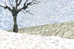 solitary willow again, upper fixed, no wall by ireenquench