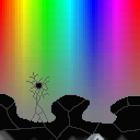 Gunshot wound on Stained Glass by abcd_z