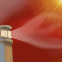 Watch tower in burning sun by Le-Saint