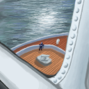 Looking down onto the deck by robotriot