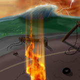 split the planet in two! hit the cities right through! if i feel like bringin thunder then that's just what i'll do! by kirbyUFO