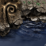 Stormy sea and a cliff - a view from top by Reko