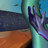 Empyrean helped me out a LOT with this tile... thanks for the start man... it didn't come out as good as I wanted though, oh well...... by corpcow