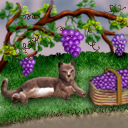 Lazy cat. by NetCritter