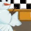 snow in the kitchen by Amize