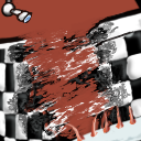 whack checkerboards! cut them in half!!! chess players beware :) by skyfarmer