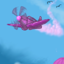 The Red Baron was colorblind; and never noticed the prank the other squad members had played him.. by stian__